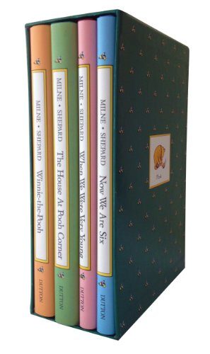 Pooh’s Library: Winnie-The-Pooh, The House At Pooh Corner, When We Were Very Young, Now We Are Six (Pooh Original Edition)