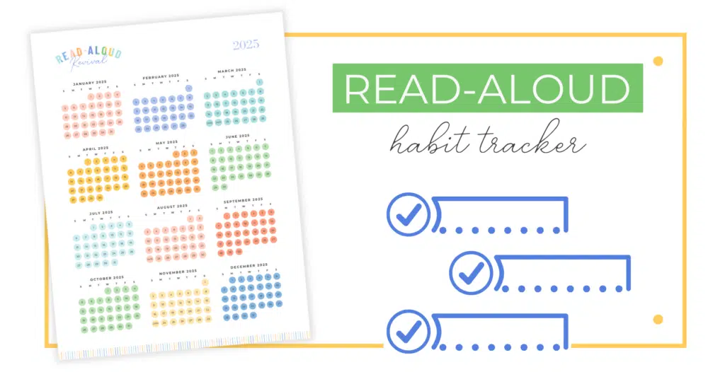 Free Habit Tracker - Read-Aloud Revival ® with Sarah Mackenzie