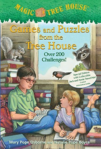 Games and Puzzles from the Tree House: Over 200 Challenges! (Magic Tree House)