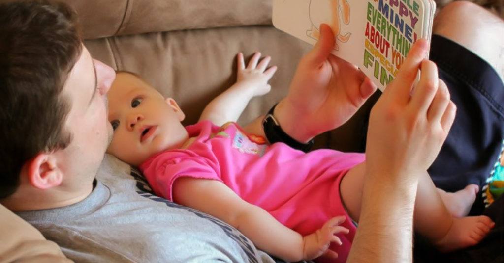 Reading aloud to babies
