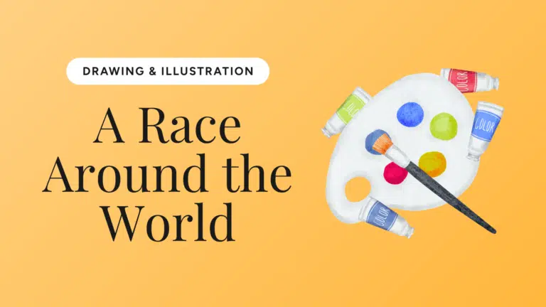Drawing A Race Around the World