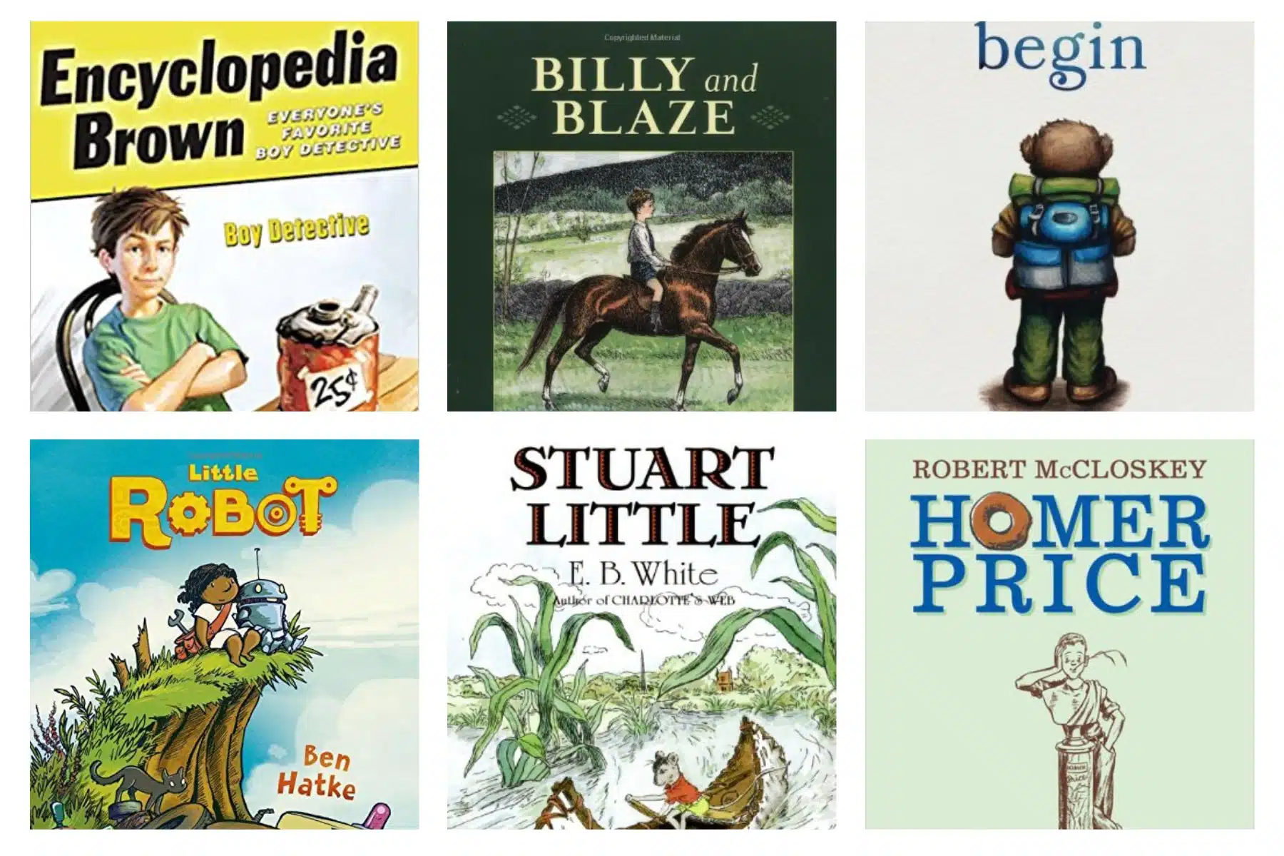 Books Boys Love - Youngest Boys - Booklist Featured Collage - Read-Aloud Revival ® with Sarah Mackenzie