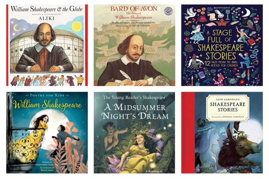 Shakespeare - Booklist Featured Image - Read-Aloud Revival ® with Sarah Mackenzie