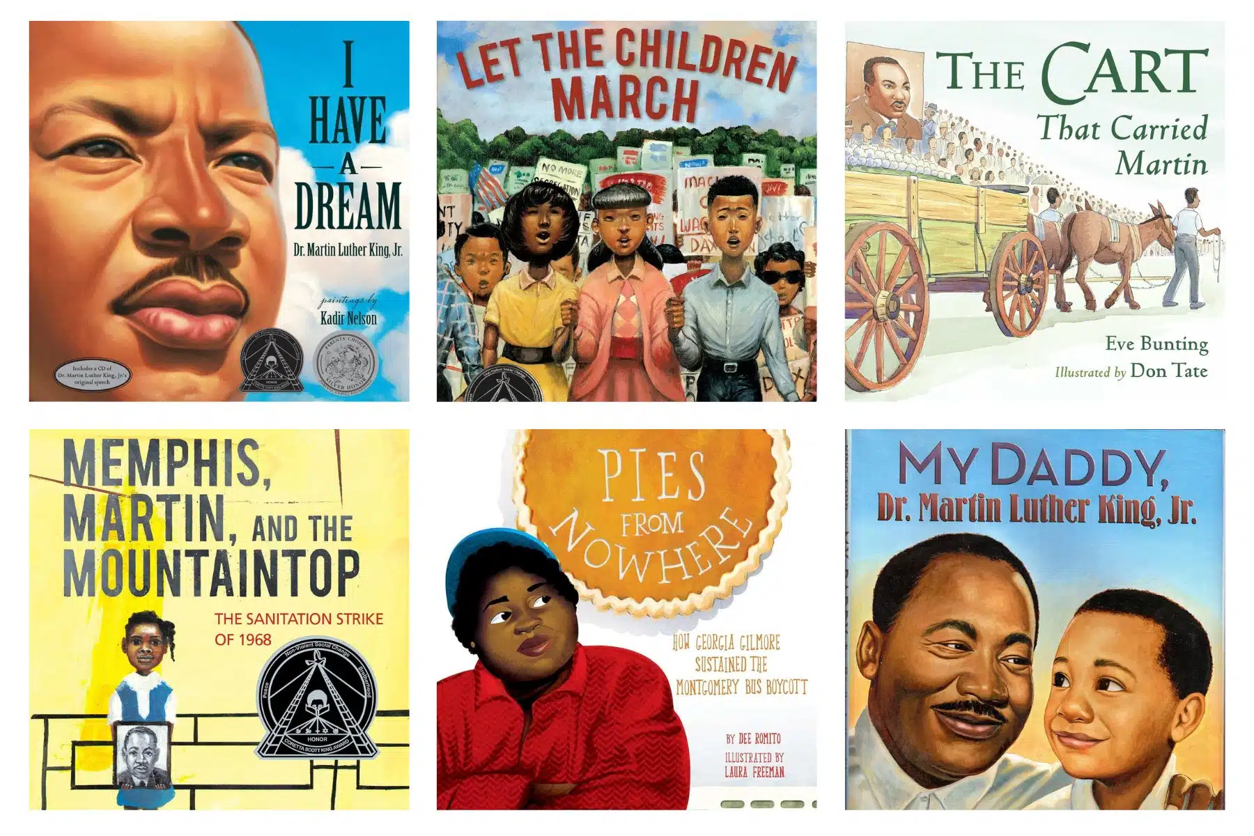 MLK Day Booklist Featured Collage - Read-Aloud Revival ® with Sarah Mackenzie