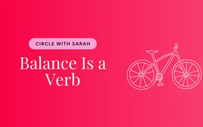 Balance Is a Verb
