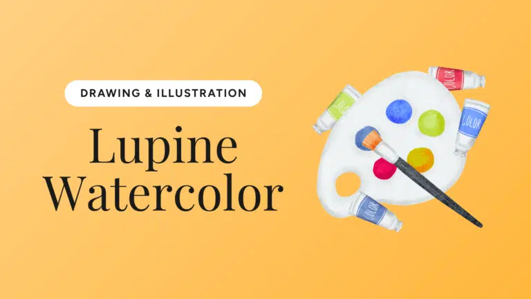 Lupine Watercolor