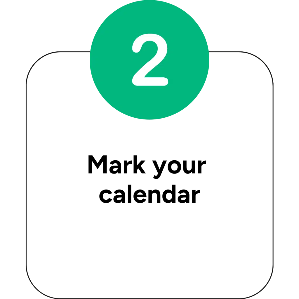 Step 2 - Read-Aloud Revival ® with Sarah Mackenzie Green circle with a white number 2 centered above a rounded-square outline on a black background, indicating step 2 in a sequence.